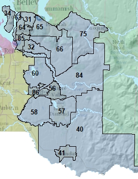 Image map of SE district